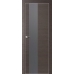 Дверь Грей кроскут №5 Z матовое серебро 2000*800(190)кромка с 4-х сторон матовая Eclipse