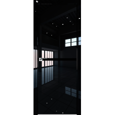 Дверь Черный люкс №11 LK 2000*800 (190) кромка с 4-x сторон Black Edition Eclipse