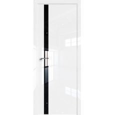 Дверь Белый люкс №6 LK черный лак 2000*800 кромка ABS c 4-х сторон в цвет