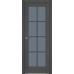 Дверь Грувд серый №101 XN стекло графит 2000*800