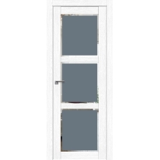 Дверь Монблан №2.13 XN стекло square графит 2000*800