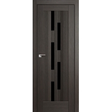 Дверь Грей мелинга №30 Х триплекс черный 2000*800