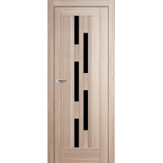 Дверь Капучино мелинга №30 Х триплекс черный 2000*800