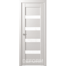 Дверное полотно DEFORM D16 ПО 35х800х2000 (Дуб Шале Снежный Белый лакобель)