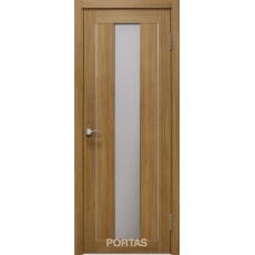 Дверное полотно 25 S(р) матовое 35*800*2000 (Орех карамель)