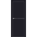 Дверь Черный матовый №12 E AL 2000*800 (190) кромка с 4-х сторон матовая Eclipse
