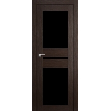 Дверь Венге мелинга №70 Х триплекс черный 2000*800