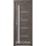 Дверное полотно DEFORM D19 ПО 35*800*2000 (Дуб шале Графит )