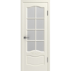 Дверное полотно 47ДО01№800х2000 стекло белый сатинат (Ю)