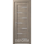 Дверное полотно DEFORM D4 ПО 35*800*2000(Дуб Шале Седой)