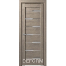 Дверное полотно DEFORM D4 ПО 35*800*2000(Дуб Шале Седой)