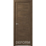 Дверное полотно DEFORM D10 ПГ 35*800*2000 (Дуб шале Корица)