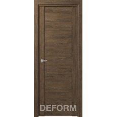 Дверное полотно DEFORM D10 ПГ 35*800*2000 (Дуб шале Корица)