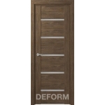 Дверное полотно DEFORM D11 ПО 35*800*2000 (Дуб шале Корица)