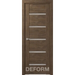 Дверное полотно DEFORM D11 ПО 35*800*2000 (Дуб шале Корица)