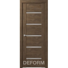 Дверное полотно DEFORM D11 ПО 35*800*2000 (Дуб шале Корица)