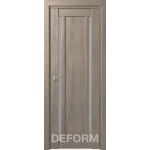 Дверное полотно DEFORM D13 ПО 35*800*2000 (Дуб шале Седой)