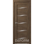 Дверное полотно DEFORM D1 ПО 35*800*2000 ( Дуб Шале Корица)