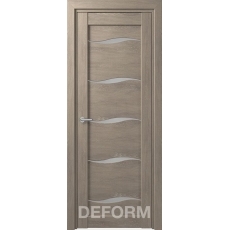 Дверное полотно DEFORM D1 ПО 35*800*2000 (Дуб шале Седой)