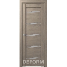 Дверное полотно DEFORM D1 ПО 35*800*2000 (Дуб шале Седой)