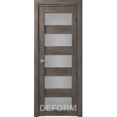 Дверное полотно DEFORM D12 ПО 35*800*2000 (Дуб Шале Графит)