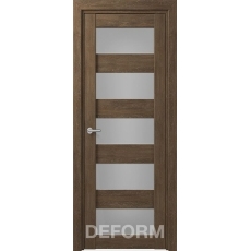 Дверное полотно DEFORM D12 ПО 35*800*2000 ( Дуб Шале Корица)