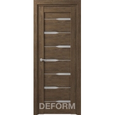 Дверное полотно DEFORM D4 ПО 35*800*2000(Дуб Шале Корица)
