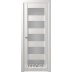 Дверное полотно DEFORM D12 ПО 35*800*2000 (Дуб Шале Снежный)
