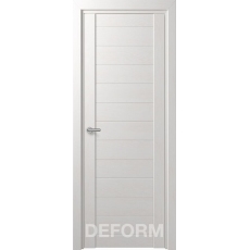 Дверное полотно DEFORM D10 ПГ 35*800*2000 (Дуб шале Снежный)