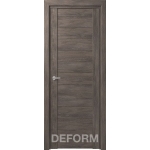 Дверное полотно DEFORM D10 ПГ 35*800*2000 (Дуб шале Графит)