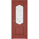 Дверное полотно Цветные классики ПВХ Орхидея ПО 35*800*2000 (Итальянский орех)