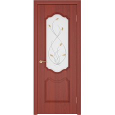 Дверное полотно Цветные классики ПВХ Орхидея ПО 35*800*2000 (Итальянский орех)