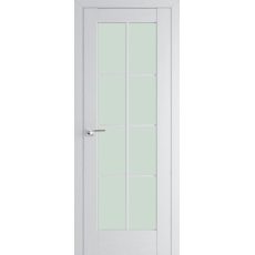 Дверь Пекан Белый 101 Х 2000*800 стекло матовое