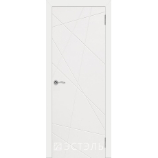 Дверное полотно Граффити 5 ДГ№800х2000 бел.эмаль (Авангард П4)