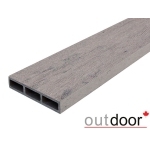 Доска заборная ДПК Outdoor 115*22*3000 мм. STORM GREY серая микс