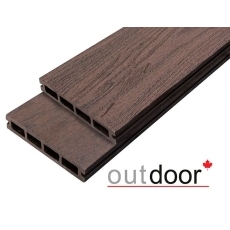 Террасная доска ДПК Outdoor 3D 150*25*4000 мм. ARIZONA BROWN коричневая микс